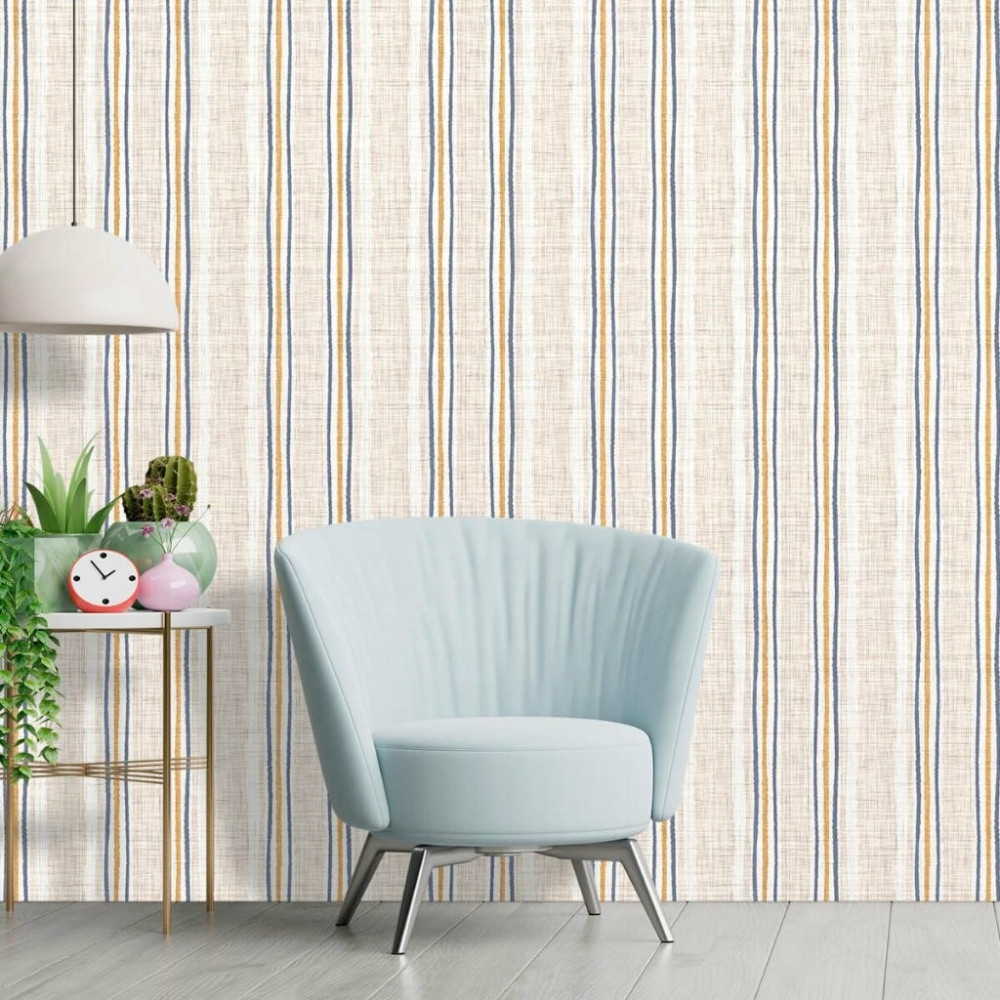 Papel de Parede Tecido Linhas Abstratas Papel de Parede Tecido Linhas Abstratas