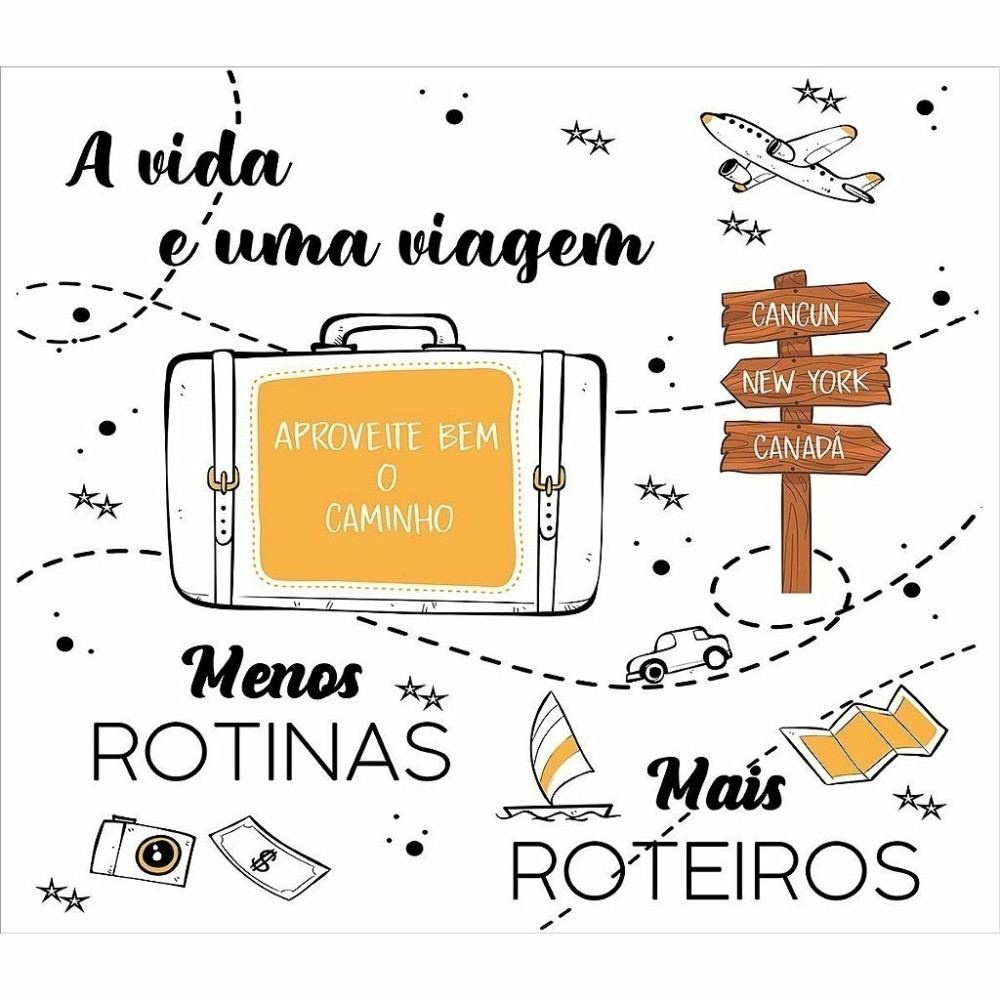 Papel de Parede Personalizado Viagens