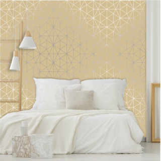 Papel de Parede Zara Stylish Bege