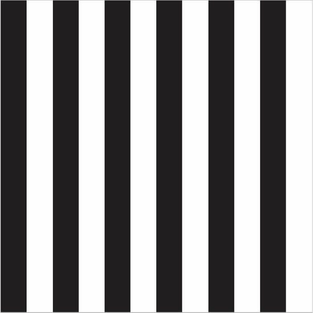 Papel de Parede Preto e Branco Listrado