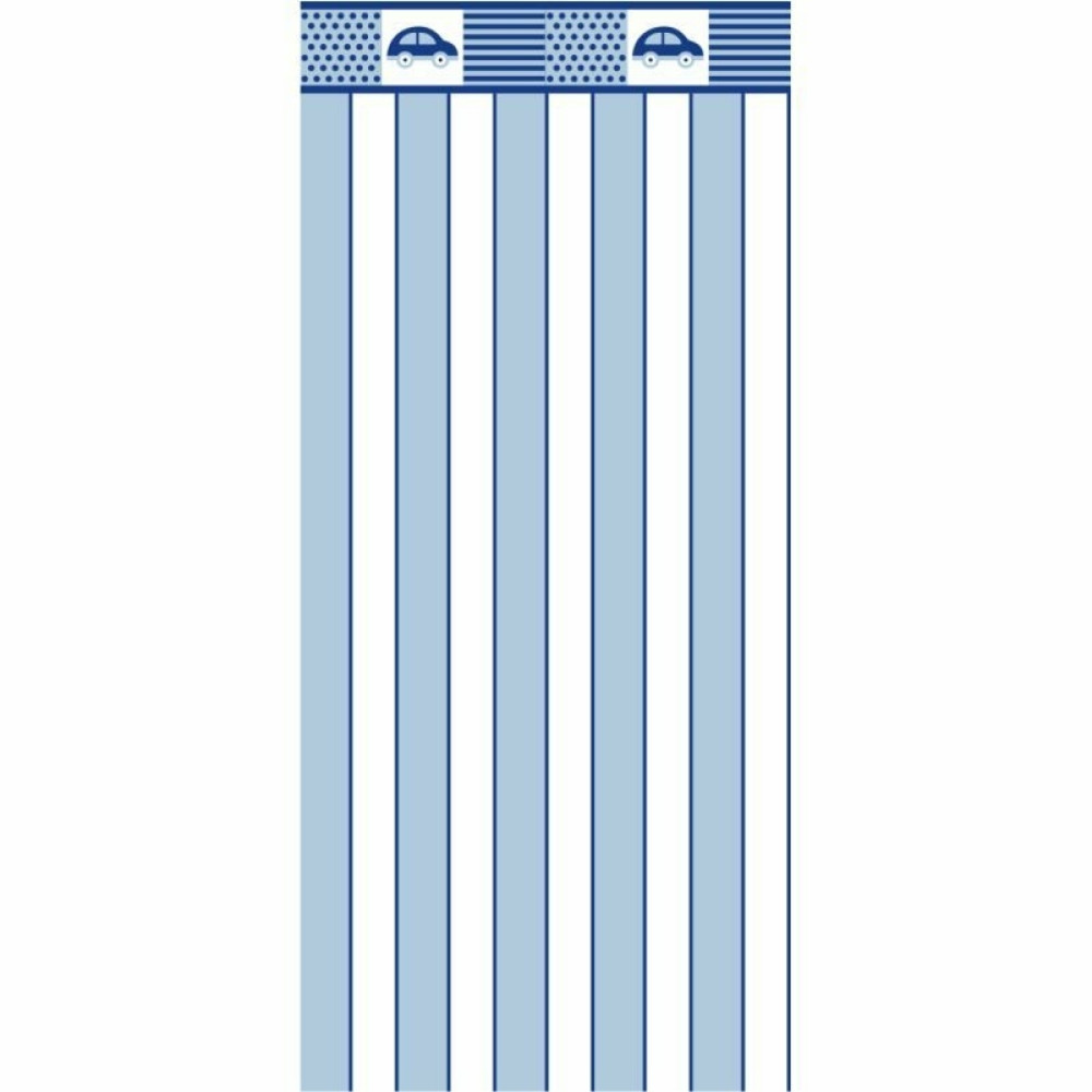 Papel de Parede Infantil Meia Parede Carrinhos