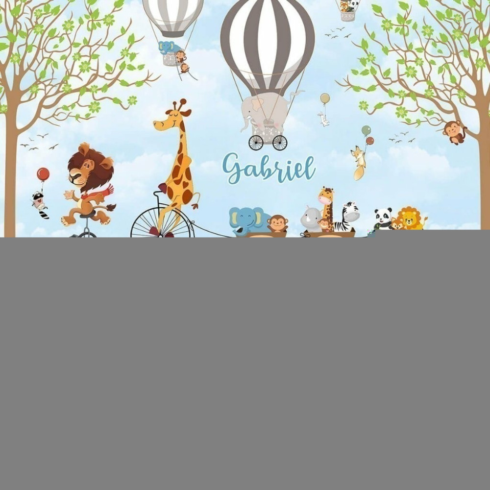 Papel De Parede Personalizado Passeio Divertido