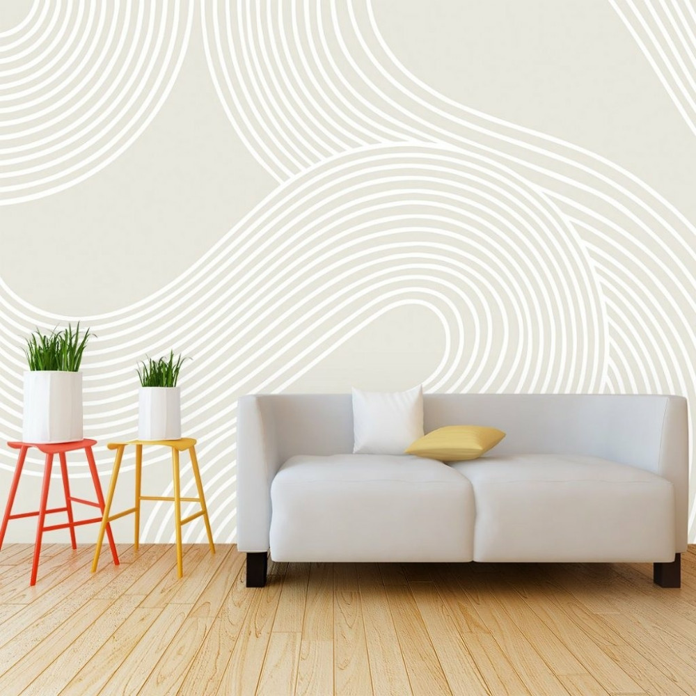 Papel De Parede Personalizado Clear Lines Papel De Parede Personalizado Clear Lines