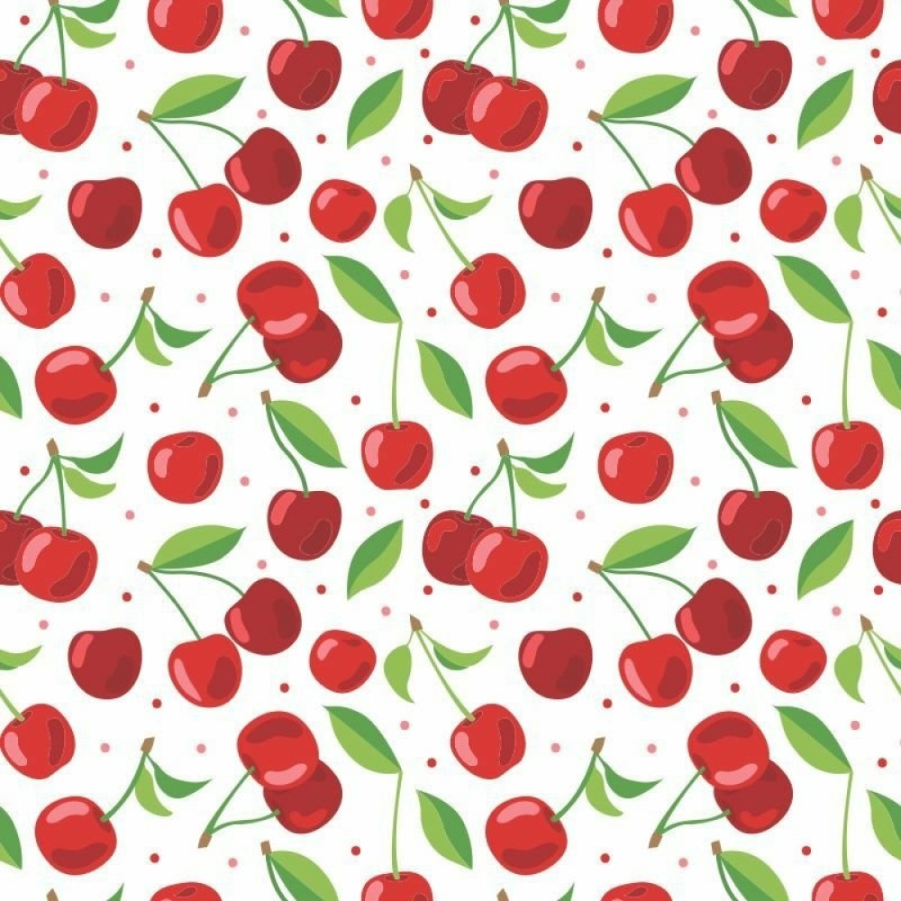 Papel de Parede Para Cozinha Cereja