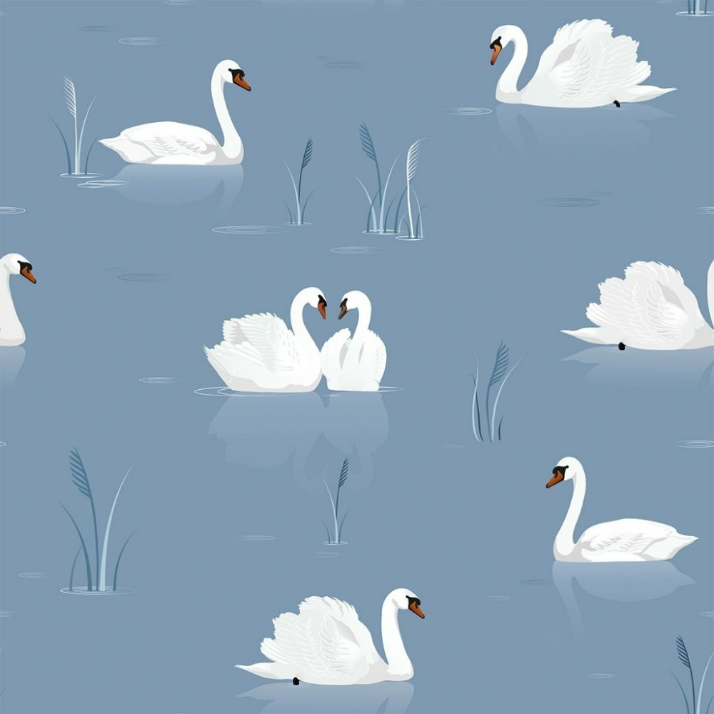 Papel de Parede Personalizado Cisne