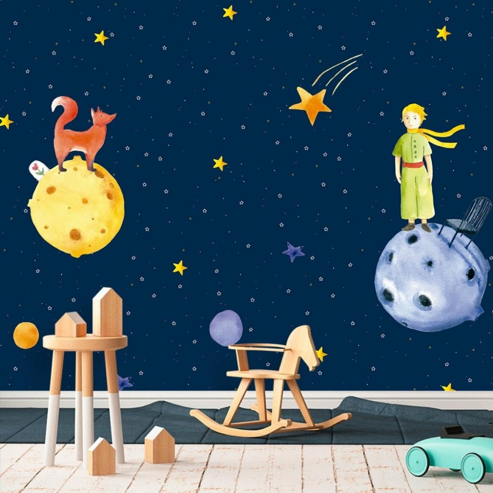 Papel de Parede Personalizado O Pequeno Príncipe