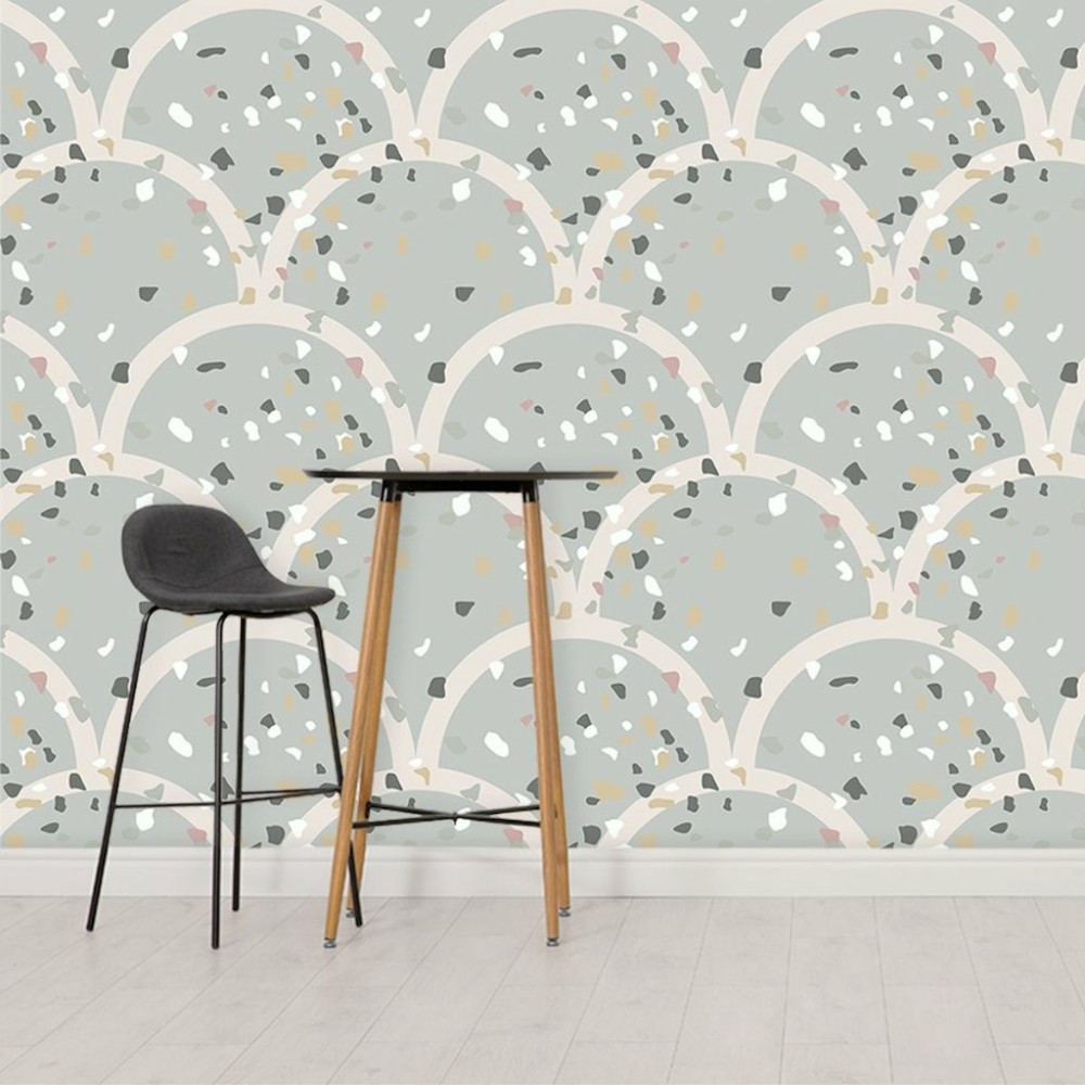 Papel De Parede Personalizado Granilite e Escamas Papel De Parede Personalizado Granilite e Escamas