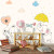Papel de Parede Personalizado Bebês Elefantes Cute