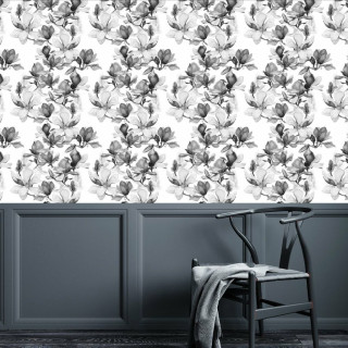 Papel de Parede Floral Brotos De Orquídea