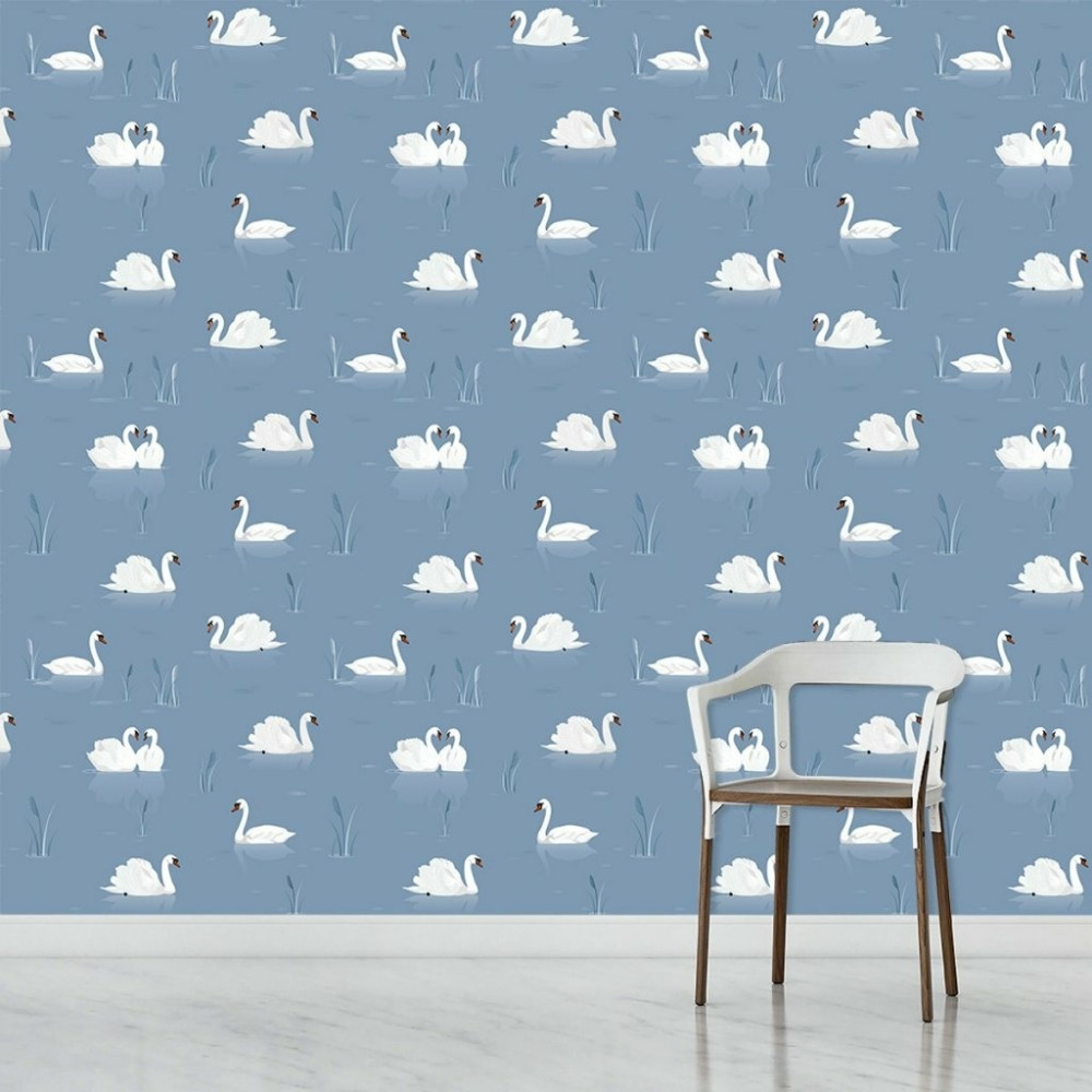 Papel de Parede Personalizado Cisne