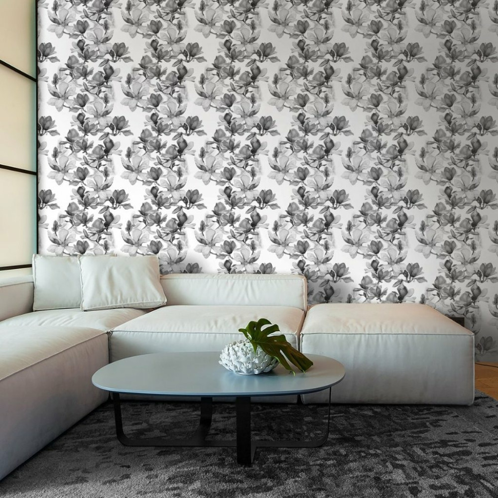 Papel de Parede Floral Brotos De Orquídea