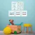 Kit de Placas Decorativas Ferrovia Baby