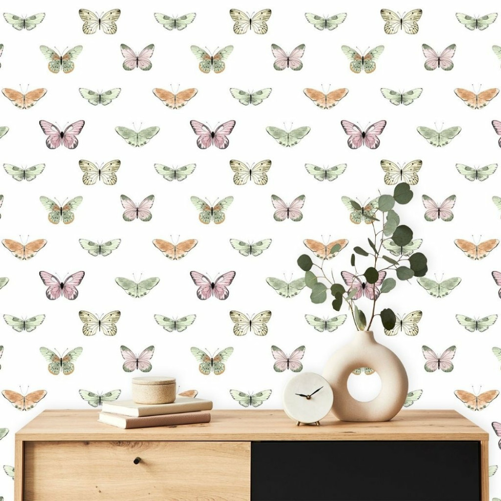 Papel De Parede Personalizado Borboletas