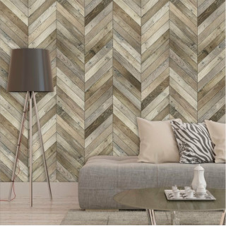 Papel de Parede Madeira Gutti