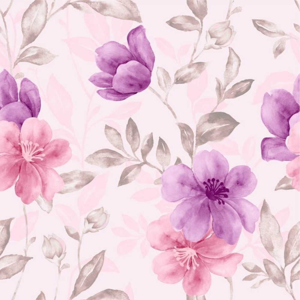 Papel de Parede Floral Olívia