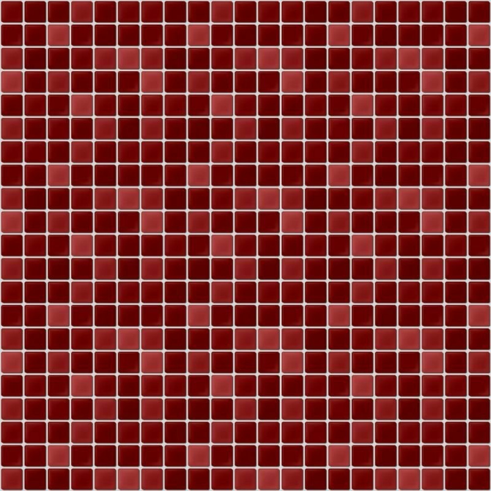 Papel de Parede Pastilhas em Tons de Vermelho