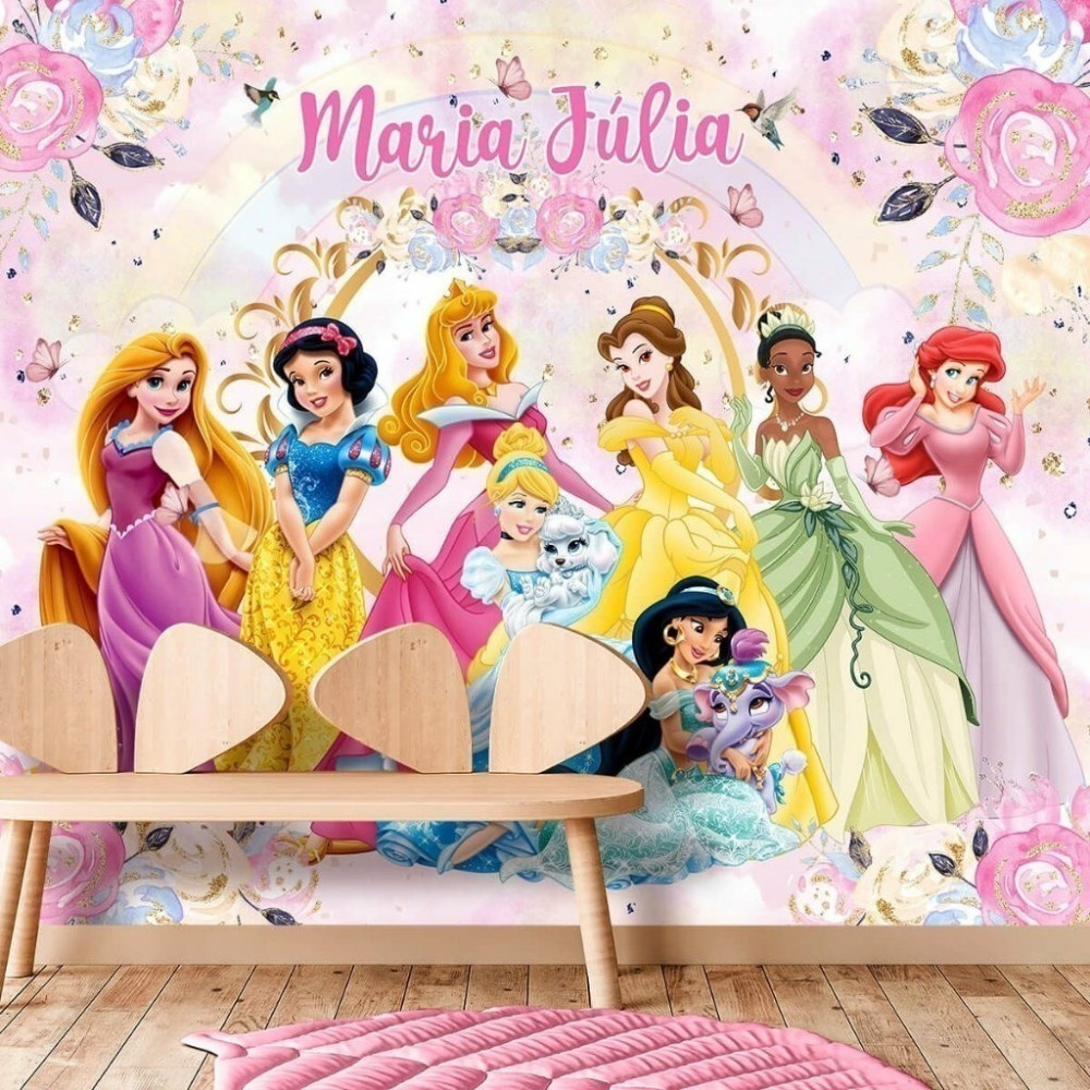 Papel De Parede Personalizado Princesas Glamorosas
