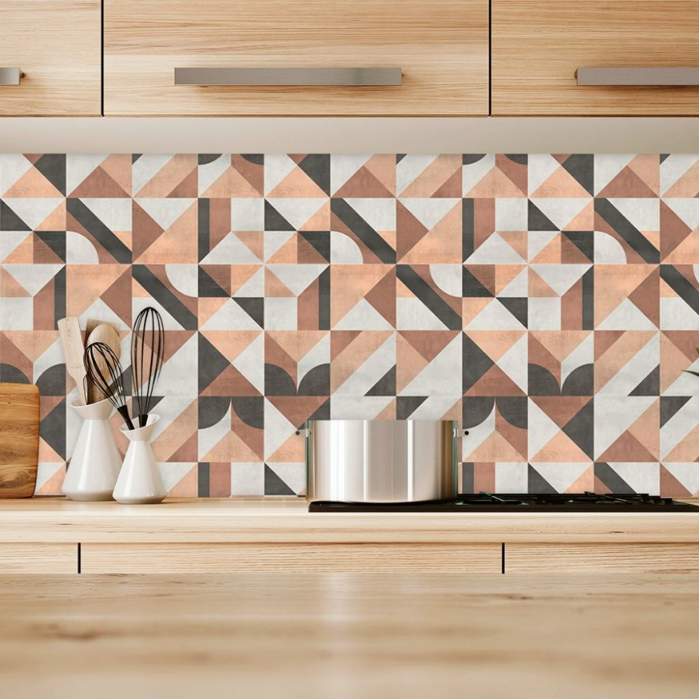 Adesivo de Azulejo Hidráulico Industrial Modern Adesivo de Azulejo Hidráulico Industrial Modern