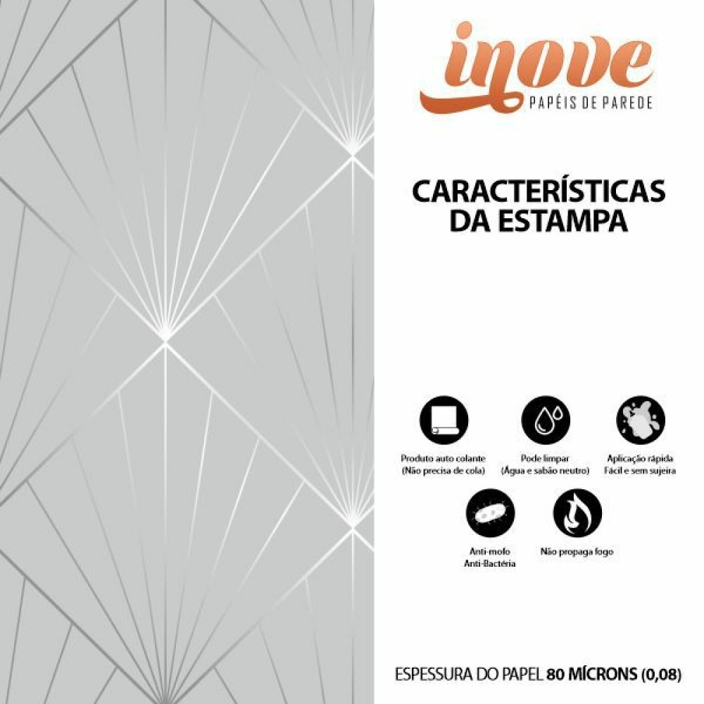 Papel de parede Geométrico Triângulos Cinza Papel de parede Geométrico Triângulos Cinza