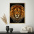 Quadro Decorativo Leão Realista