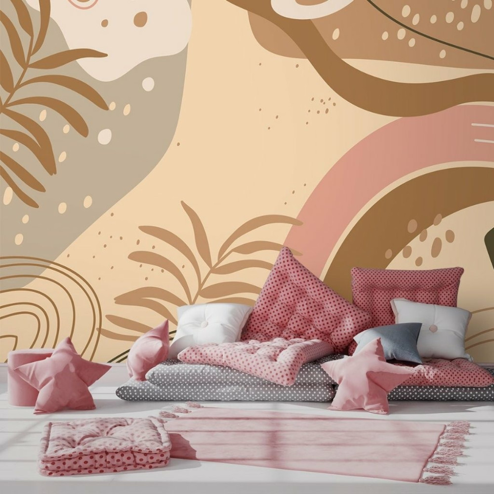 Papel de Parede Personalizado Boho Chic