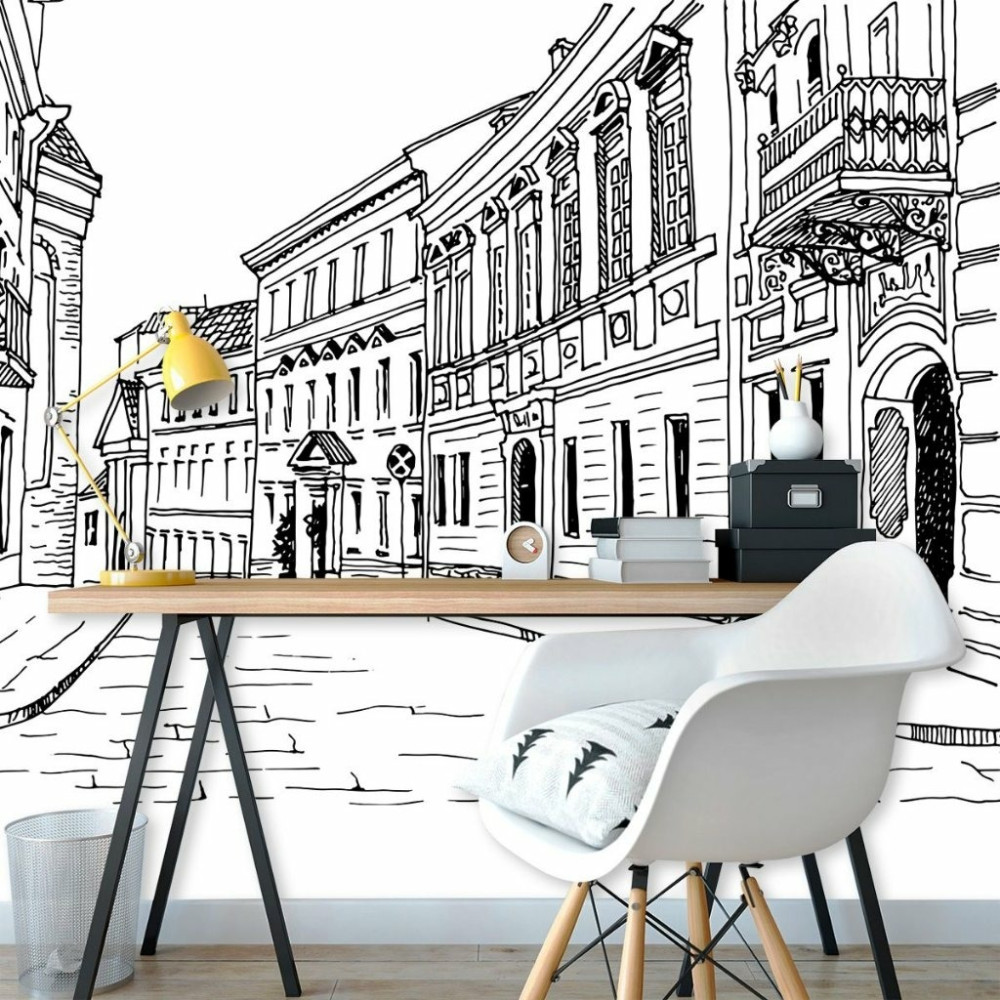 Papel de Parede Personalizado Vila