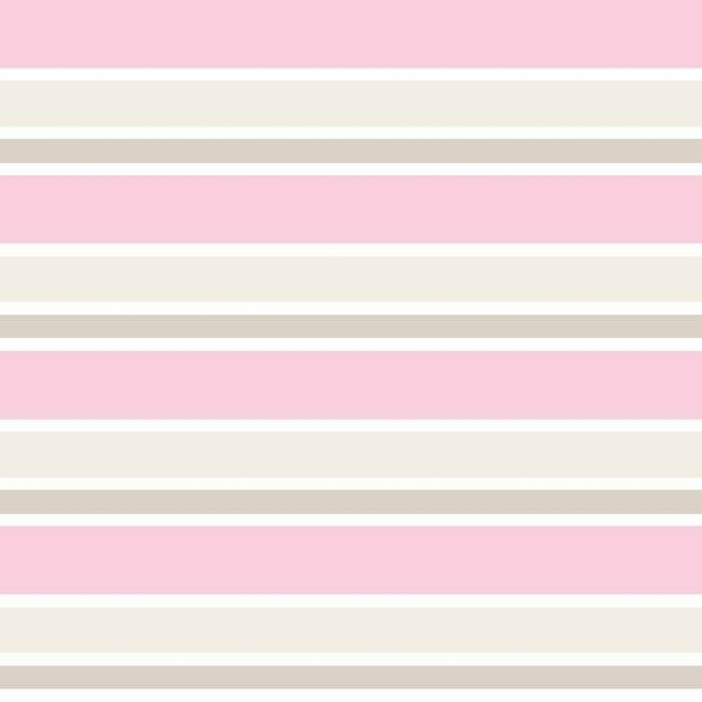 Papel de Parede Listrado Rosa