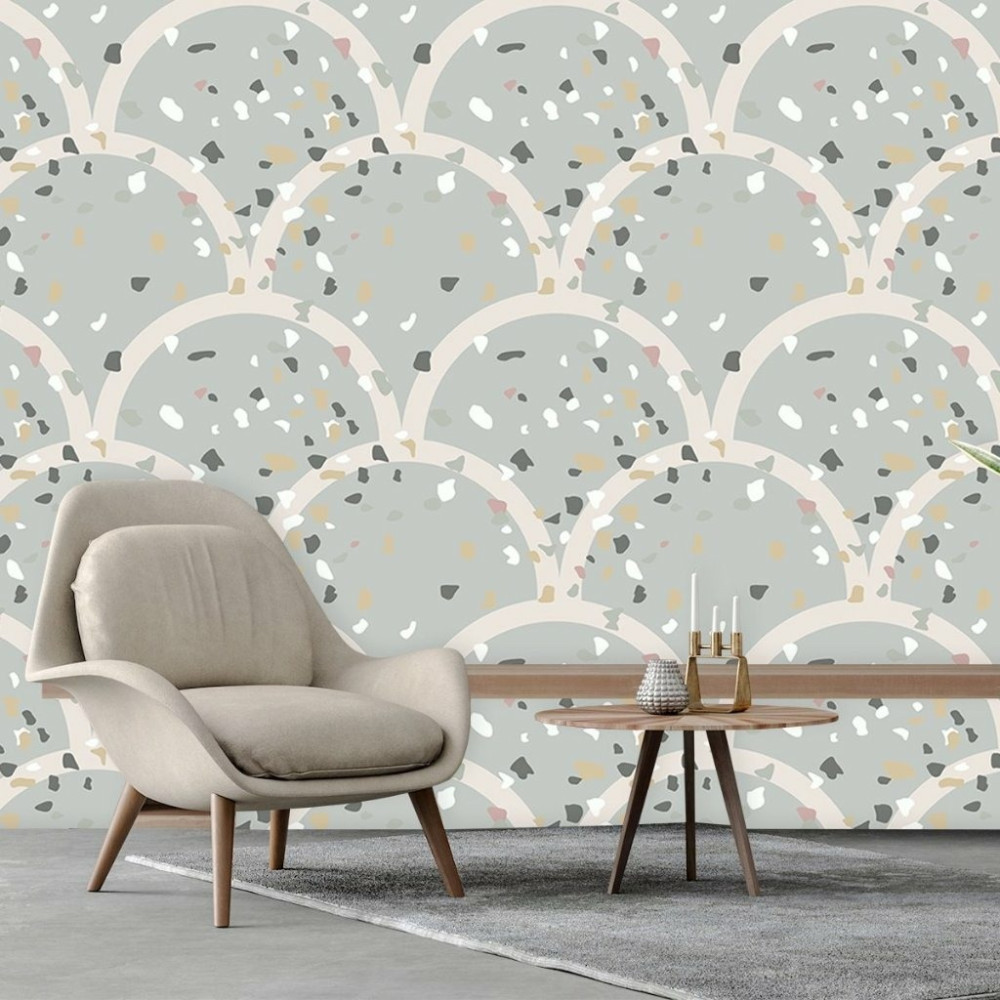 Papel De Parede Personalizado Granilite e Escamas Papel De Parede Personalizado Granilite e Escamas