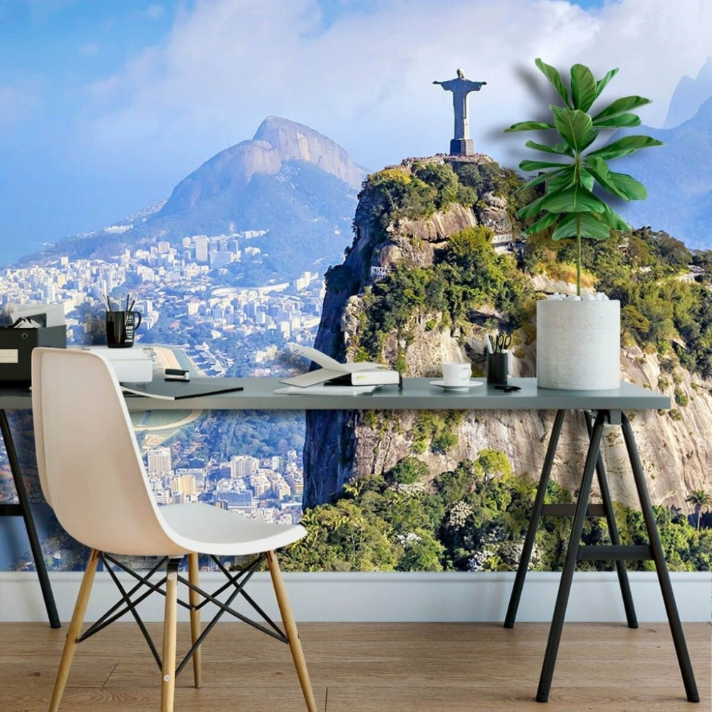 Papel de Parede Personalizado Cristo Redentor Papel de Parede Personalizado Cristo Redentor