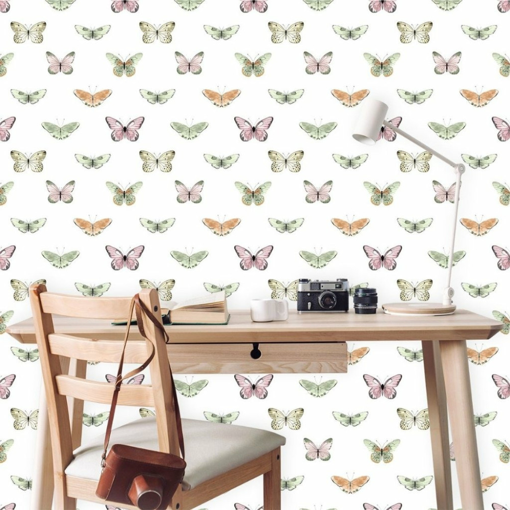 Papel De Parede Personalizado Borboletas