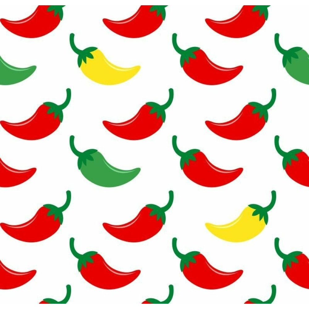 Papel de Parede Para Cozinha Pimentas