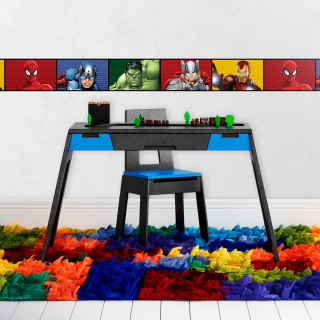 Faixa Decorativa Infantil Heróis