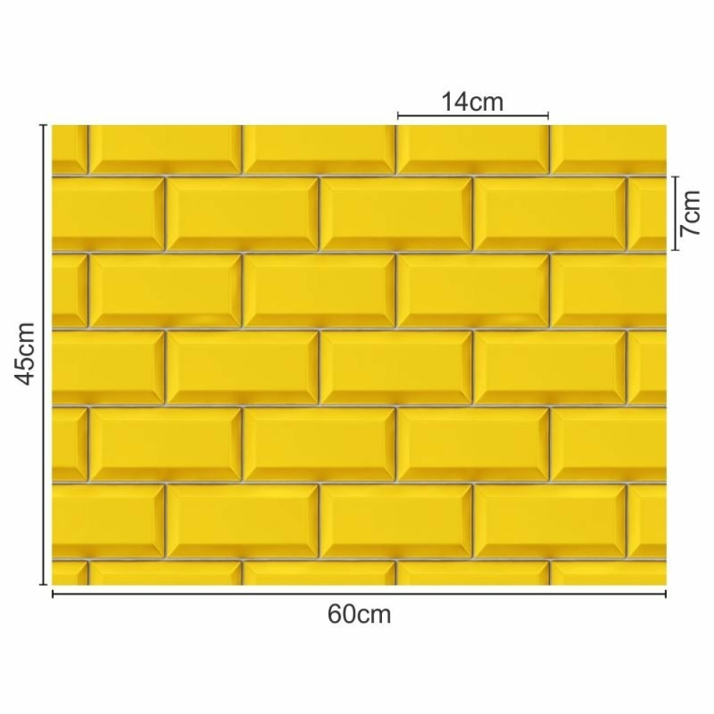 Revestimento de Azulejo Metrô Amarelo