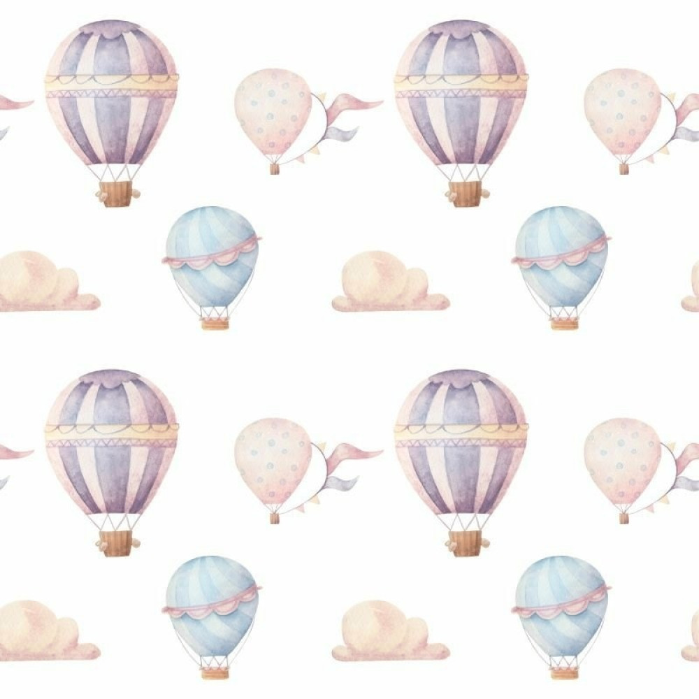 Papel de Parede Infantil Balões
