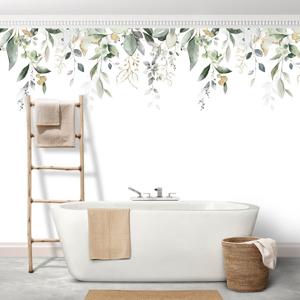 Papel de Parede Personalizado Folhagem Sofisticada Papel de Parede Personalizado Folhagem Sofisticada