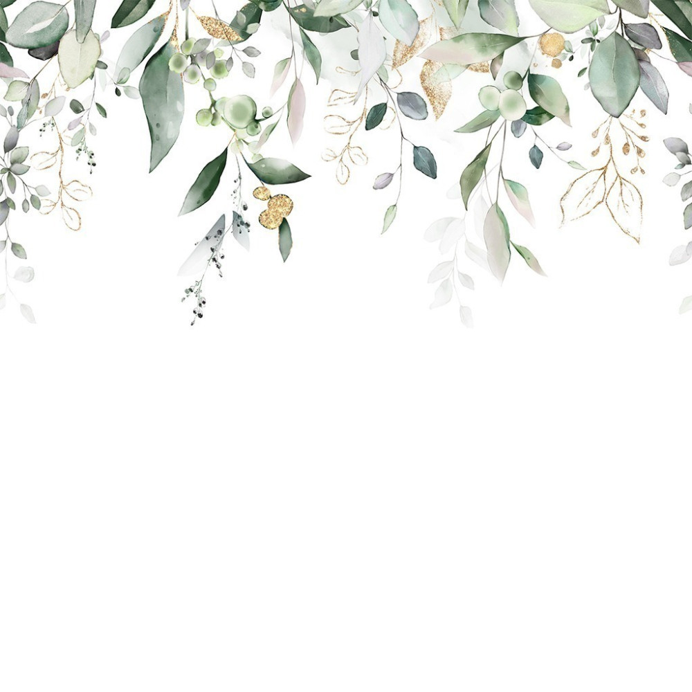 Papel de Parede Personalizado Folhagem Sofisticada Papel de Parede Personalizado Folhagem Sofisticada