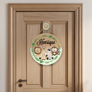 Porta Maternidade Safari