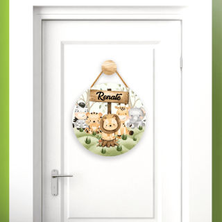 Porta Maternidade Safari Cute