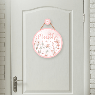 Porta Maternidade Encanto das Borboletas