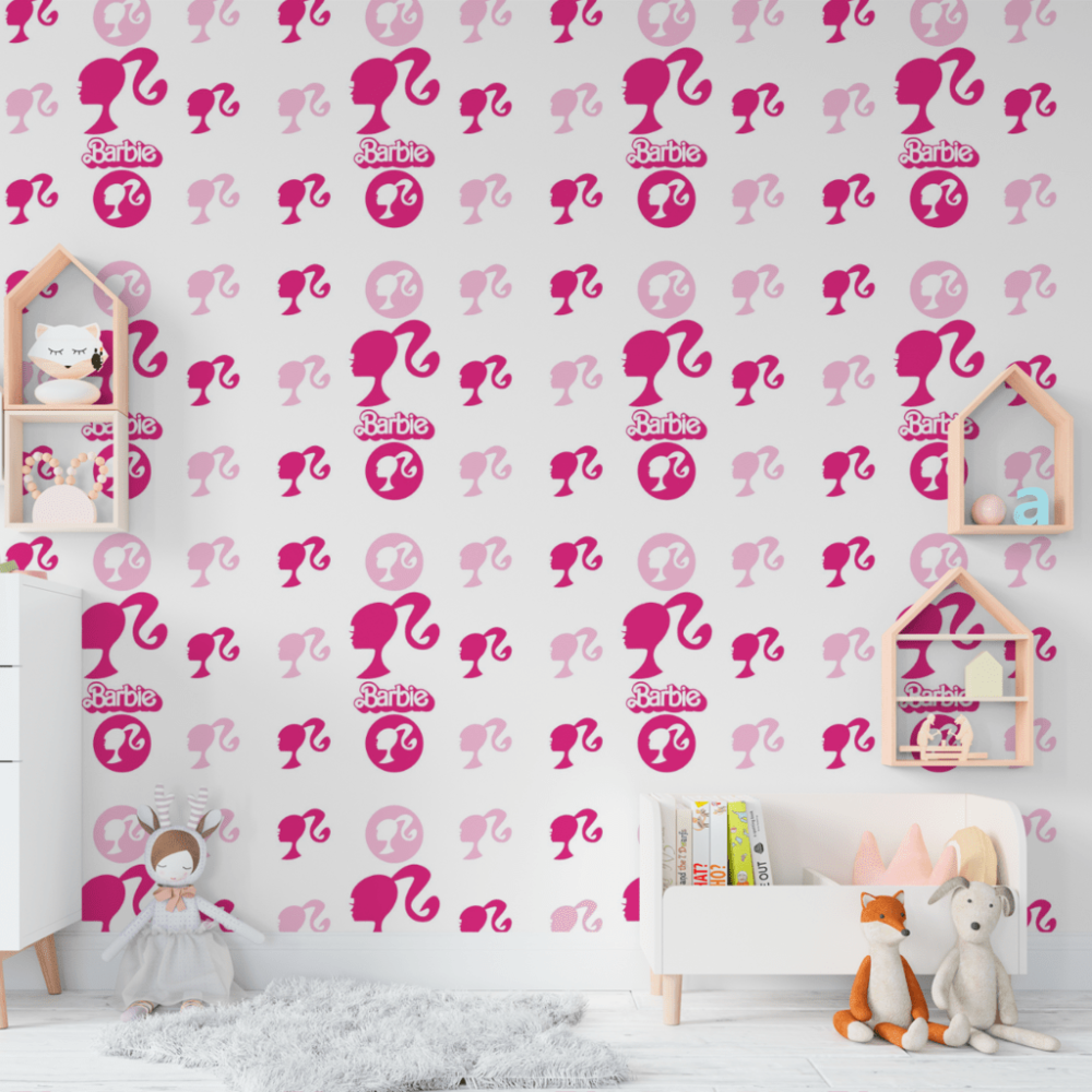 Papel de Parede Teen Fashion Barbie
