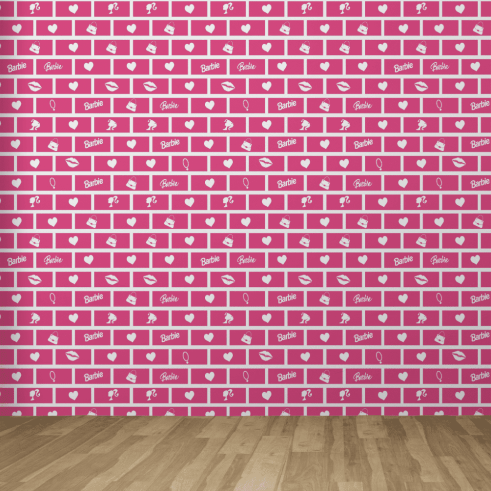 Papel de Parede Teen Glamour Barbie