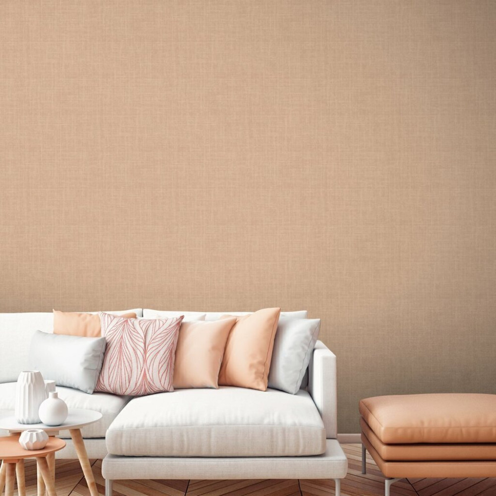Papel de Parede Tecido Linho Capuccino Papel de Parede Tecido Linho Capuccino