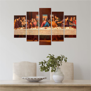 Quadro Mosaico Santa Ceia