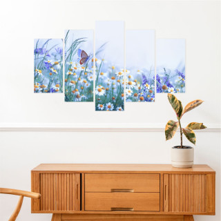 Quadro Mosaico Camomila