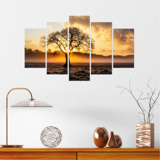 Quadro Mosaico Poente do Sol