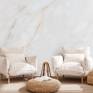 Papel de Parede Personalizado Toque de Ouro