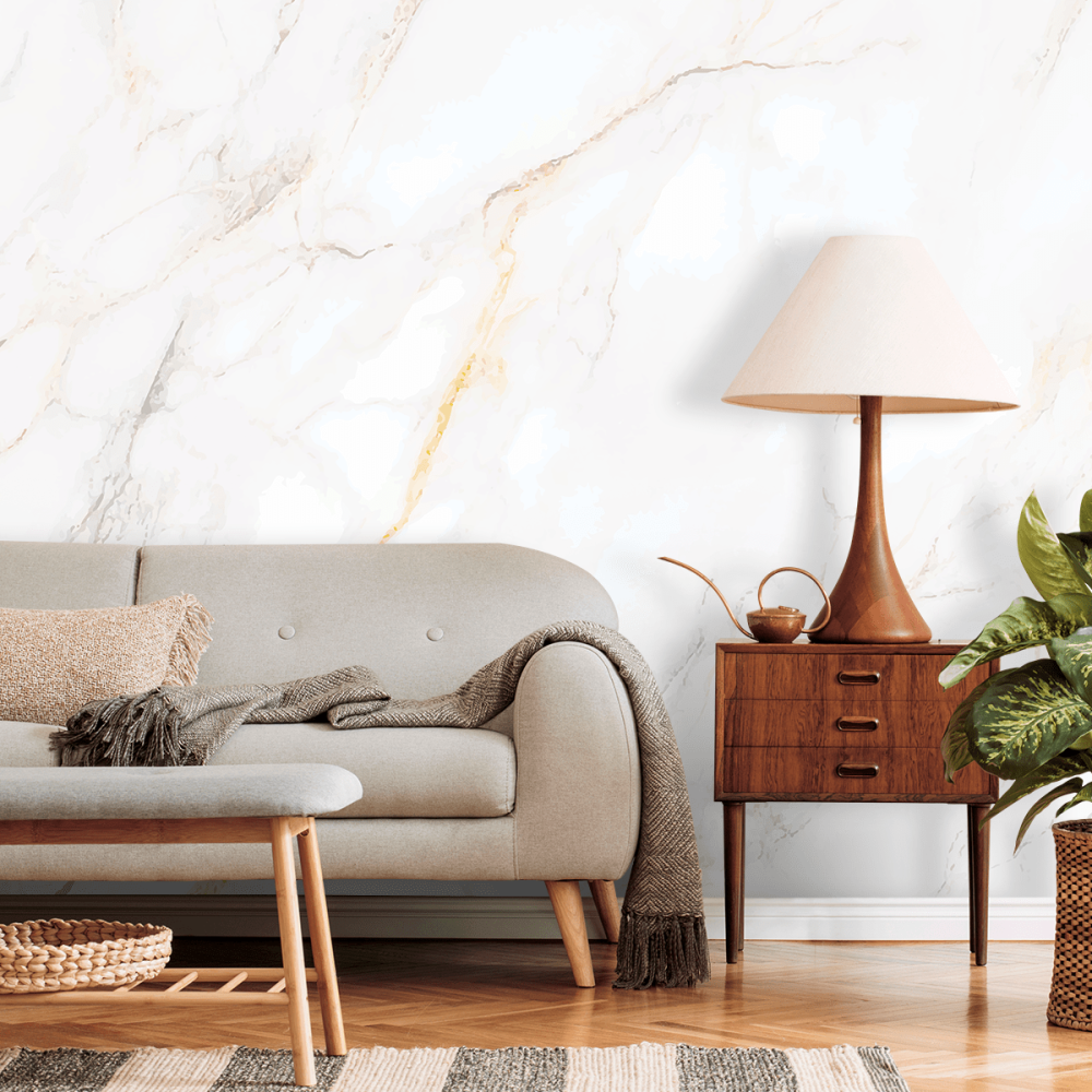 Papel de Parede Personalizado Toque de Ouro Papel de Parede Personalizado Toque de Ouro