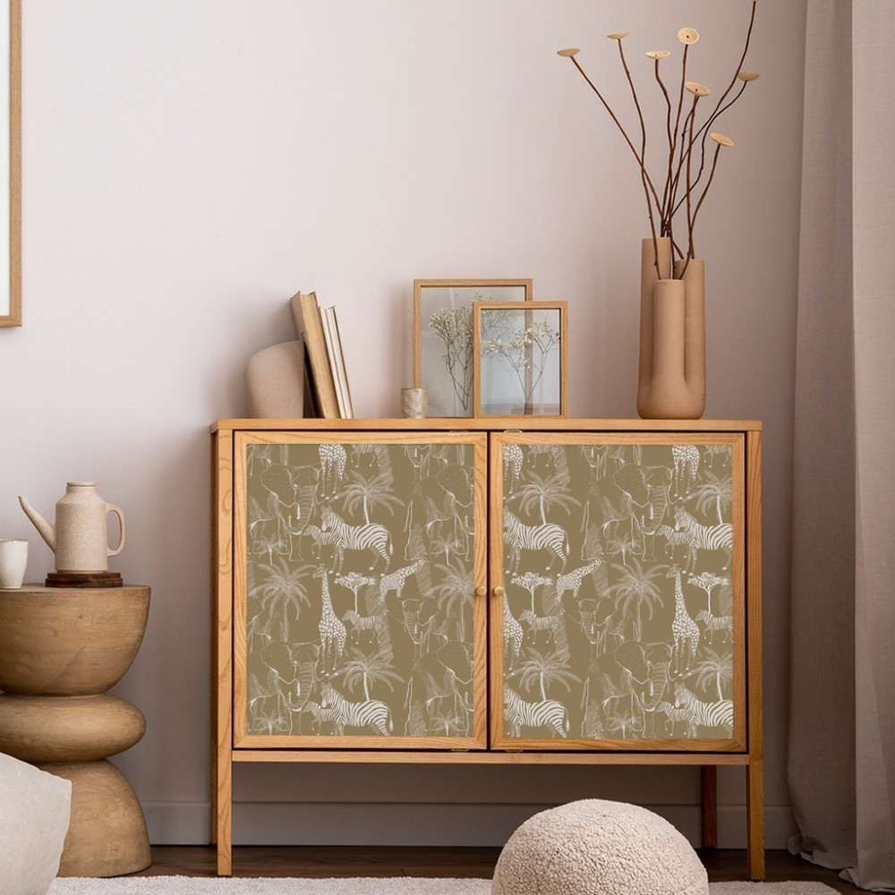 Papel de Parede Personalizado Safari dos Animais na África Papel de Parede Personalizado Safari dos Animais na África