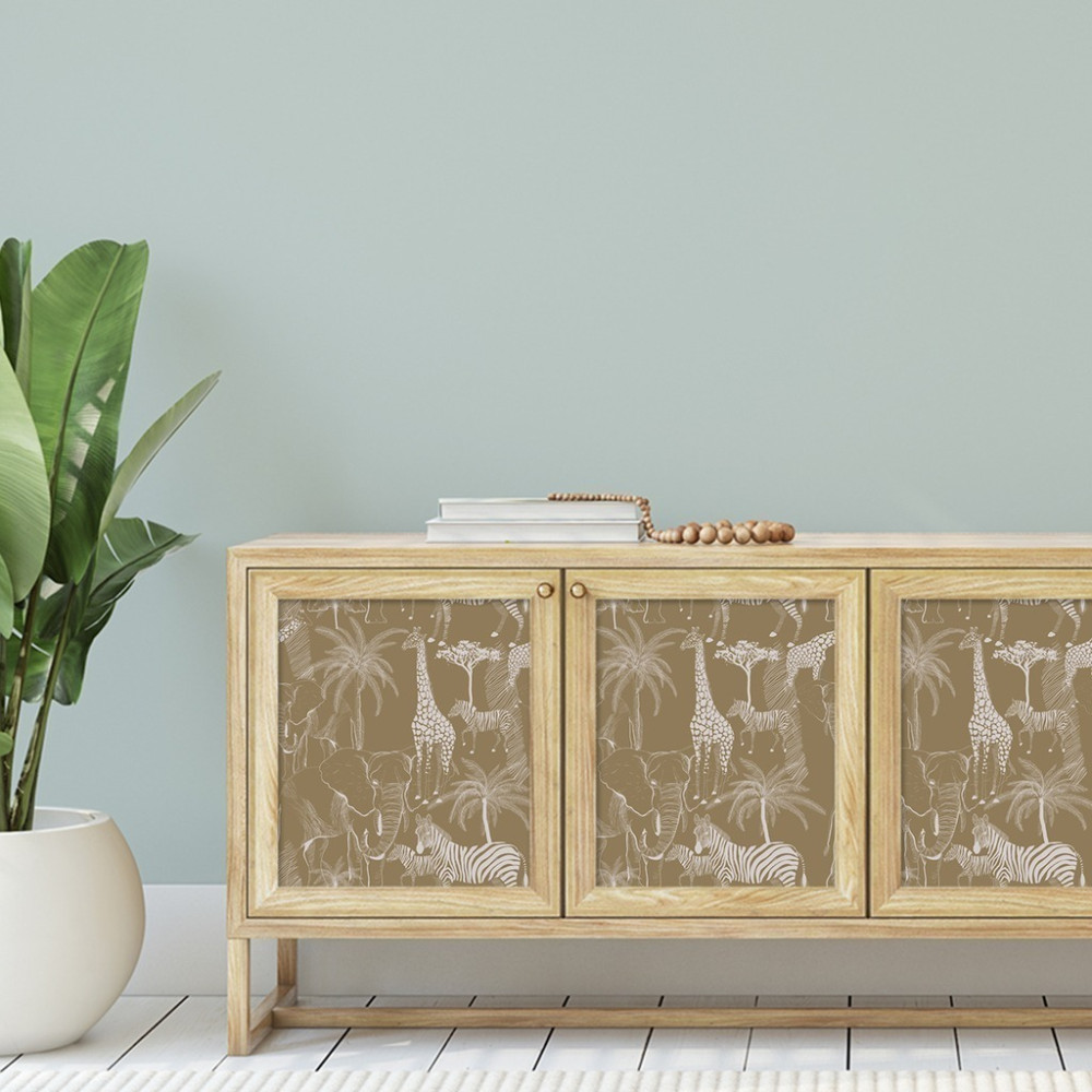 Papel de Parede Personalizado Safari dos Animais na África Papel de Parede Personalizado Safari dos Animais na África