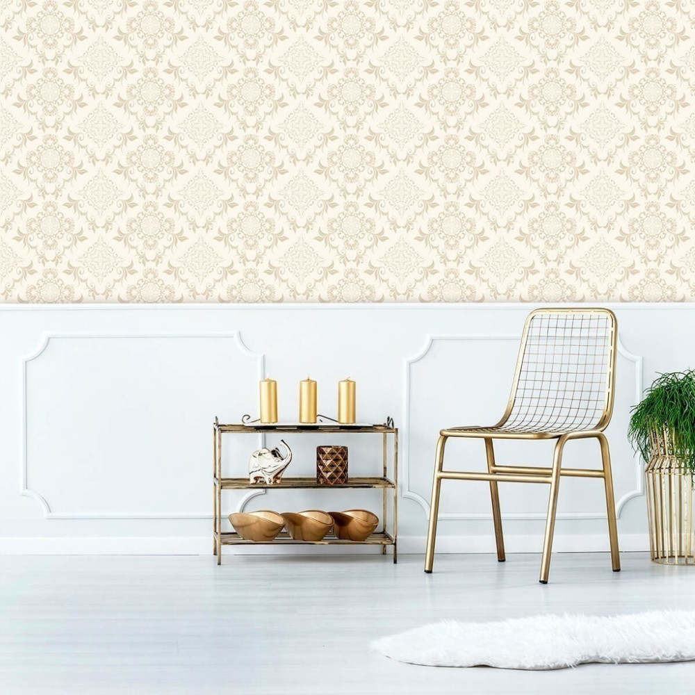 Papel de Parede Personalizado Arabesco Real Papel de Parede Personalizado Arabesco Real